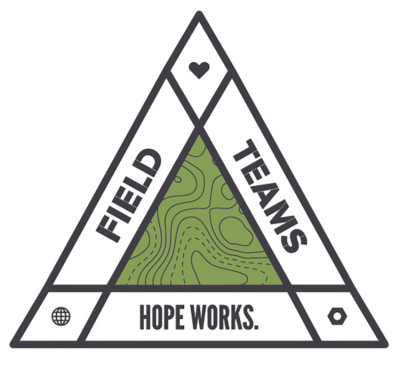Field Team Logo: Heart, Mind, Hands